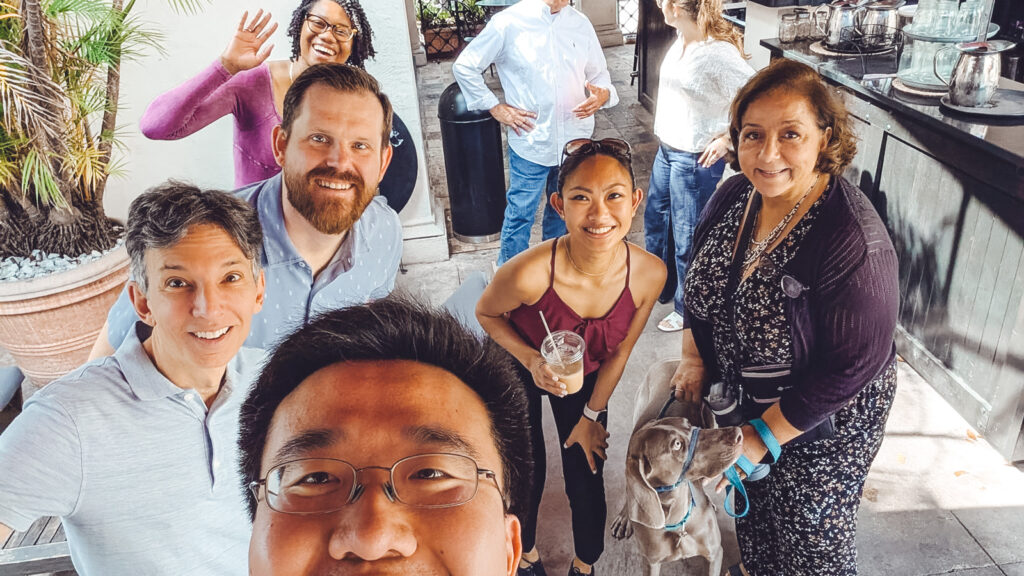 Tony Chen at a gathering in Florida