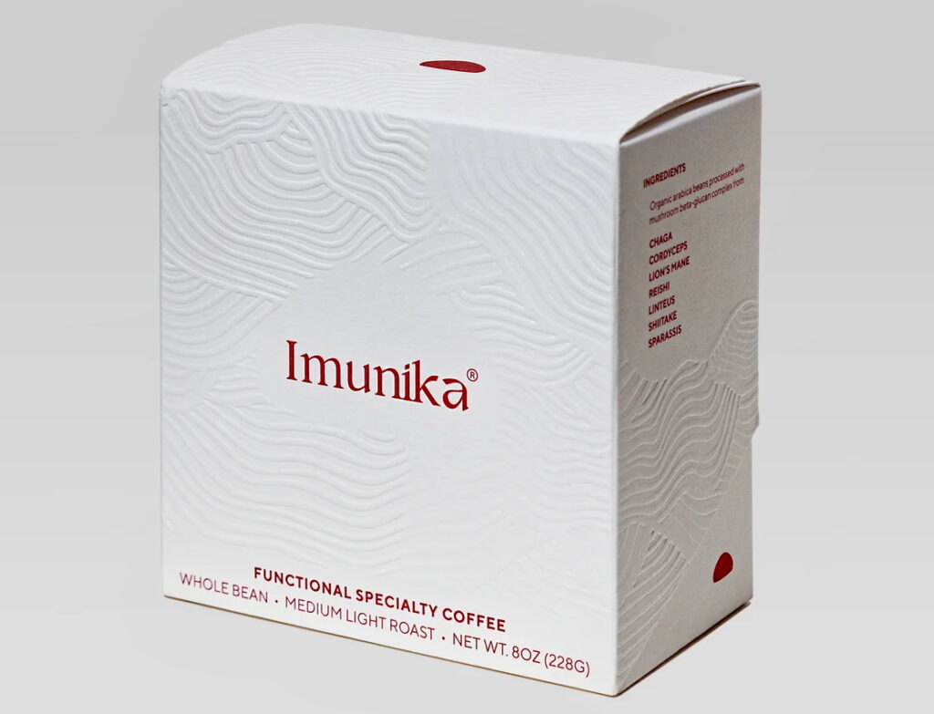 A box of Imunika coffee