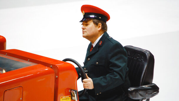 Remembering Dave Nulle, Big Red Hockey’s Beloved ‘Zamboni Guy’