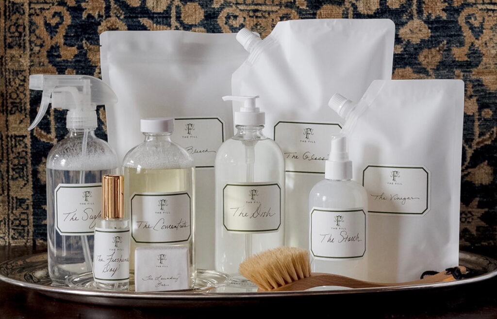 Cleaning products from the Fill Club