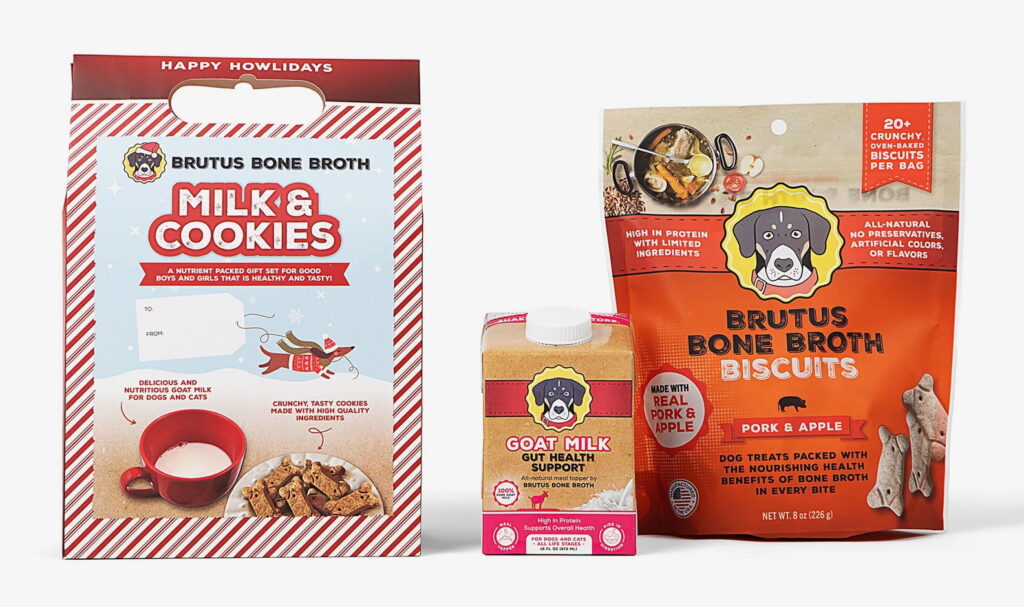 The Brutus Bone Broth "milk and cookies" bundle