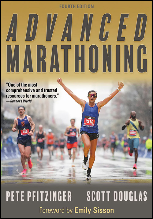 The cover of "Advanced Marathoning"
