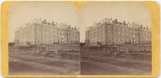 A stereo card of Cascadilla Hall