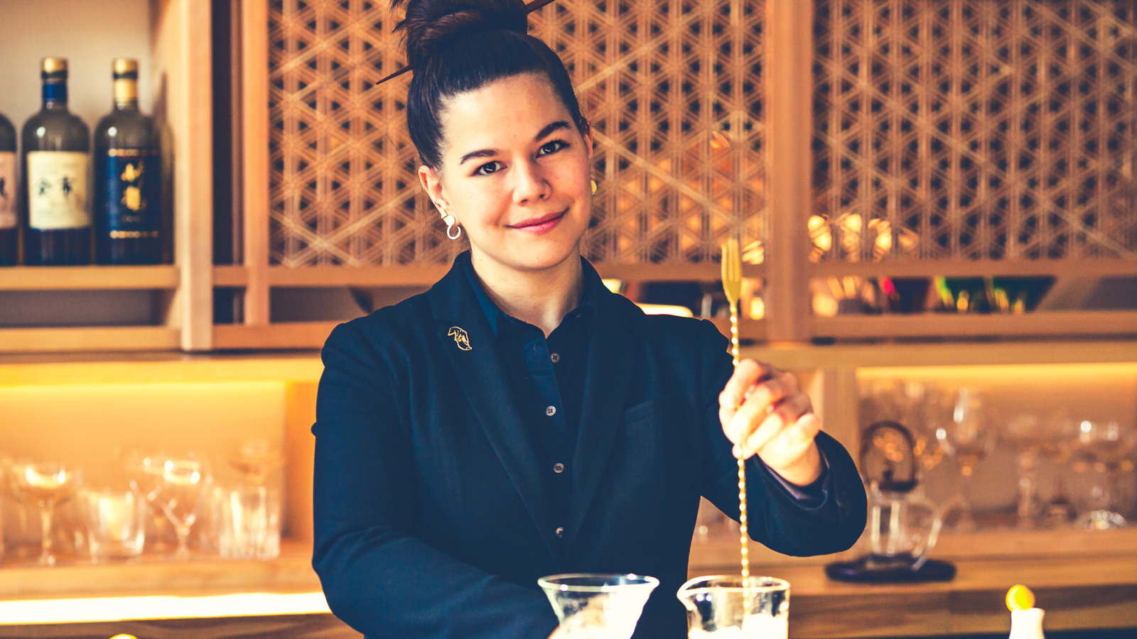 Julia Momosé at Kumiko bar and restaurant in Chicago