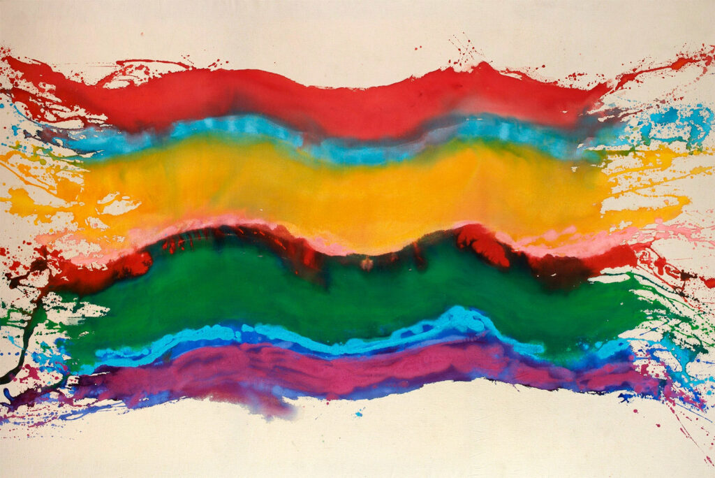 Pat Lipsky’s “Springs Fireplace” (1969)