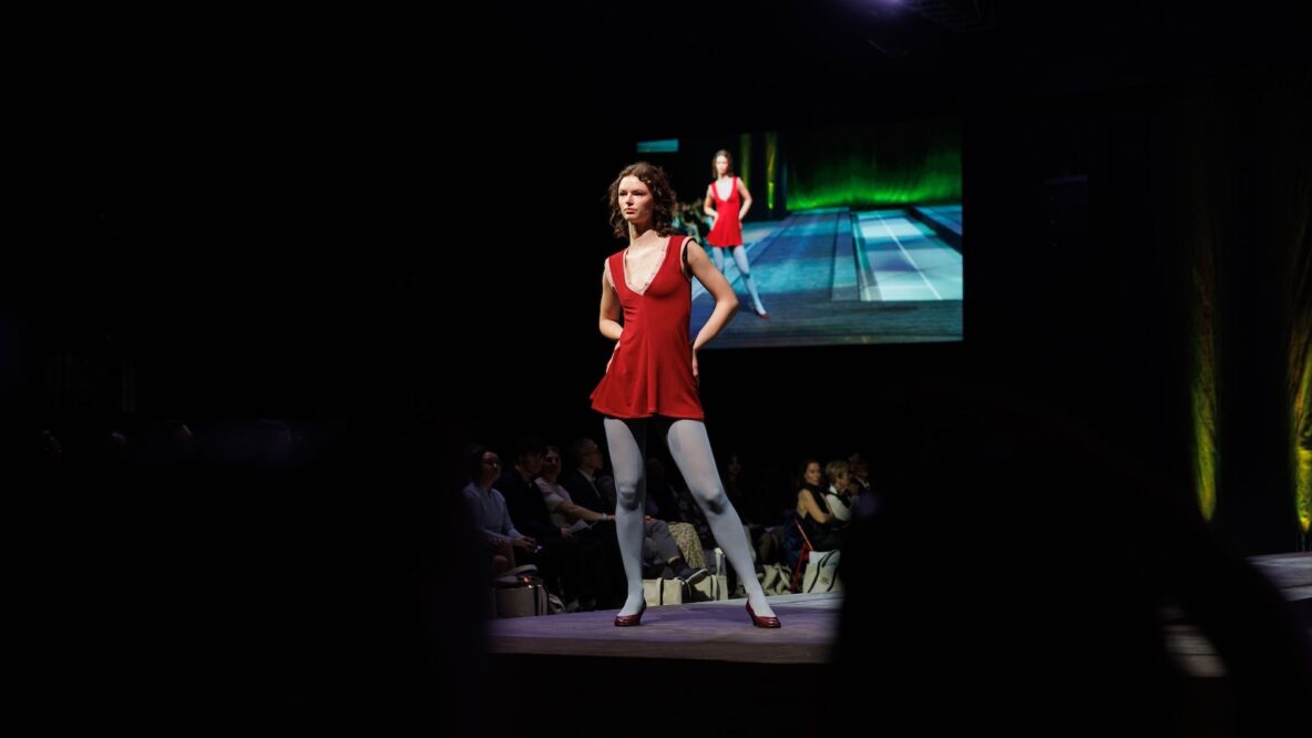 On the Big Red Runway: The Fashion Collective’s Spring Show