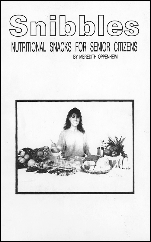 The cover of "Snibbles: Nutritional Snacks for Senior Citizens"