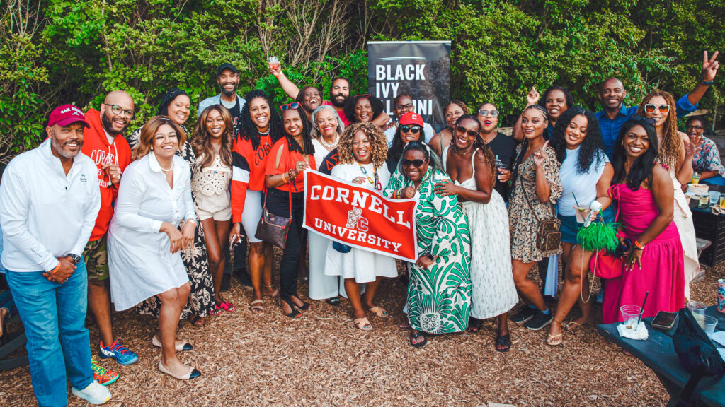 CBAA members gather at a Black Ivy event on Martha's Vineyard in 2025