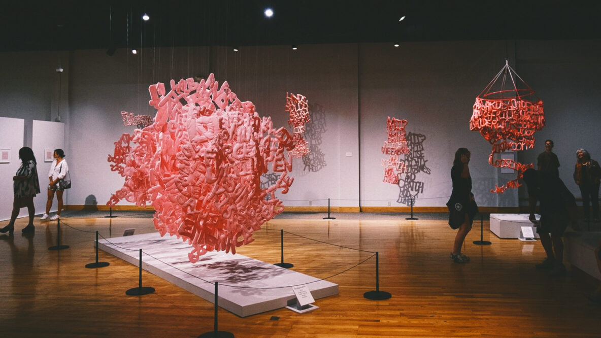 Fabric Artist Alum Creates Visual Poetry Whose Meaning Lingers