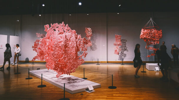 Fabric Artist Alum Creates Visual Poetry Whose Meaning Lingers