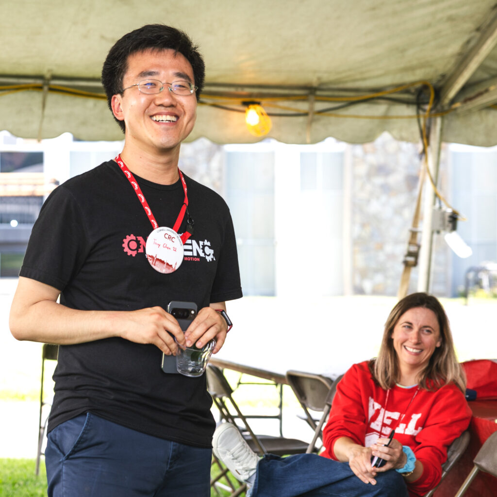 Tony Chen ’12 at the CRC toast and dinner at Reunion 2026