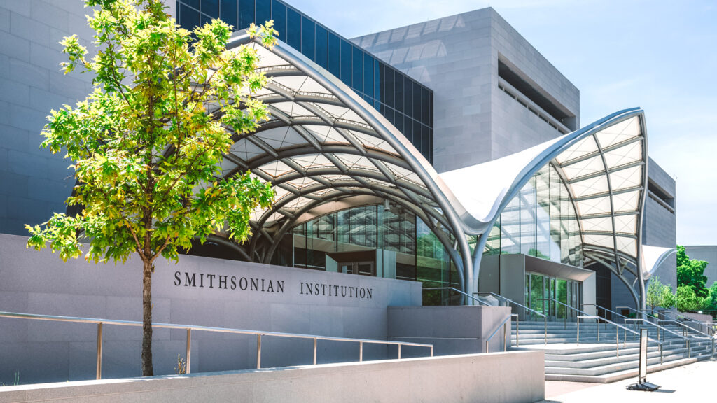 North entrance of the National Air and Space Museum in Washington, DC