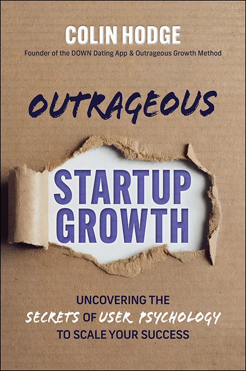 The cover of "Outrageous Startup Growth"