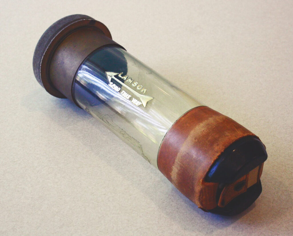A pneumatic tube from the former Olin Library delivery system