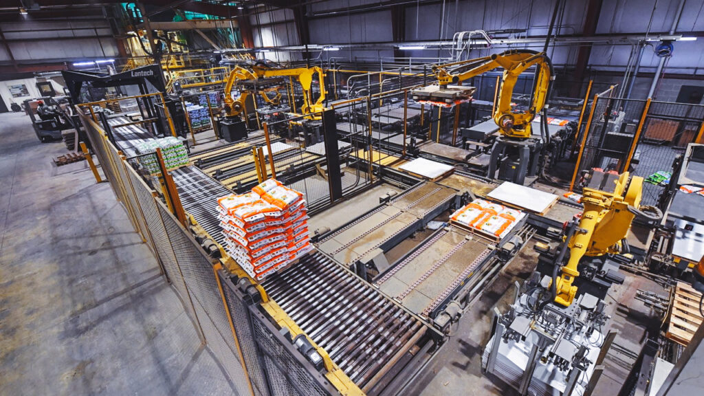 The processing factory for Espoma.