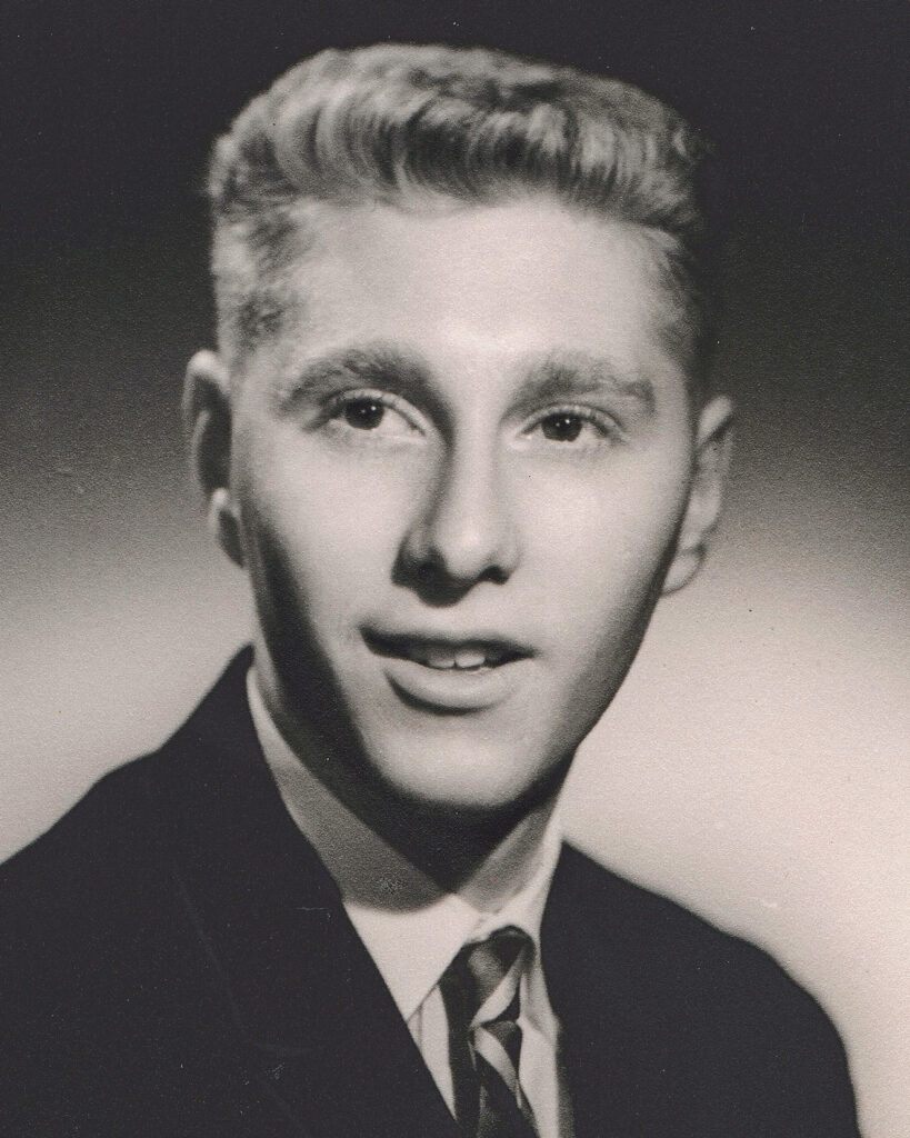 Barry Bendel as a freshman