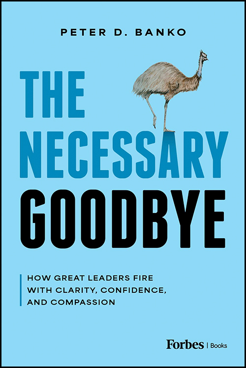 The cover of "The Necessary Goodbye"
