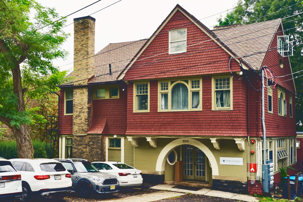 The former Town-Gown Club building in 2026
