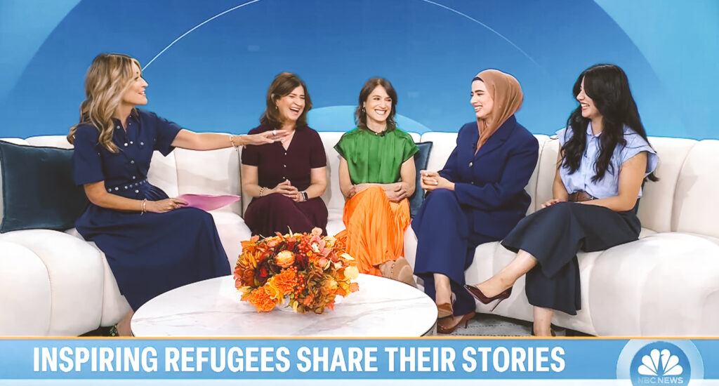 Mursal talks with Savannah Guthrie on the Today Show.
