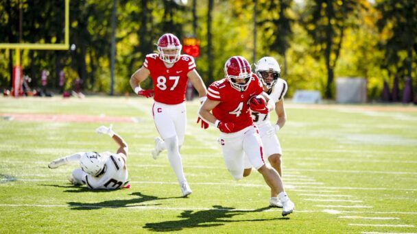 Big Red Football’s Homecoming Win Is One for the Record Books