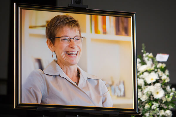 Garret memorial portrait