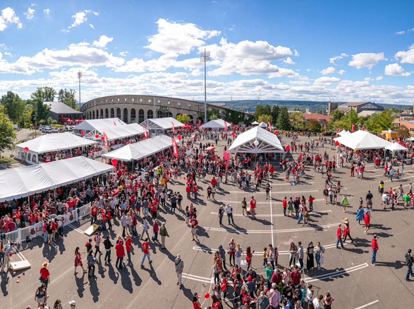 The Big Red Fan Festival.