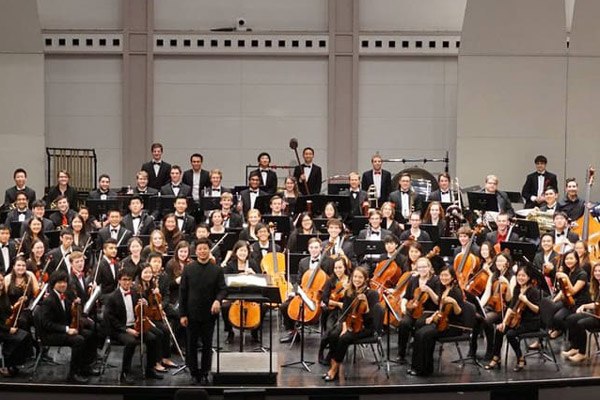 Members of the Cornell Symphony Orchestra