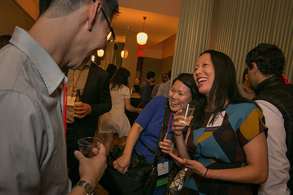 Jess Park '07 and Yvonne Wang '98