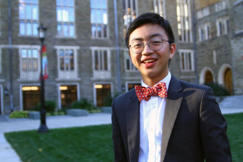 Dustin Liu '19 at TCAM 2017