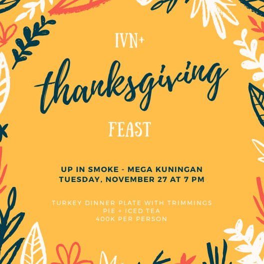 Thanksgiving Feast in Jakarta, Indonesia 2018 | Alumni, parents, and