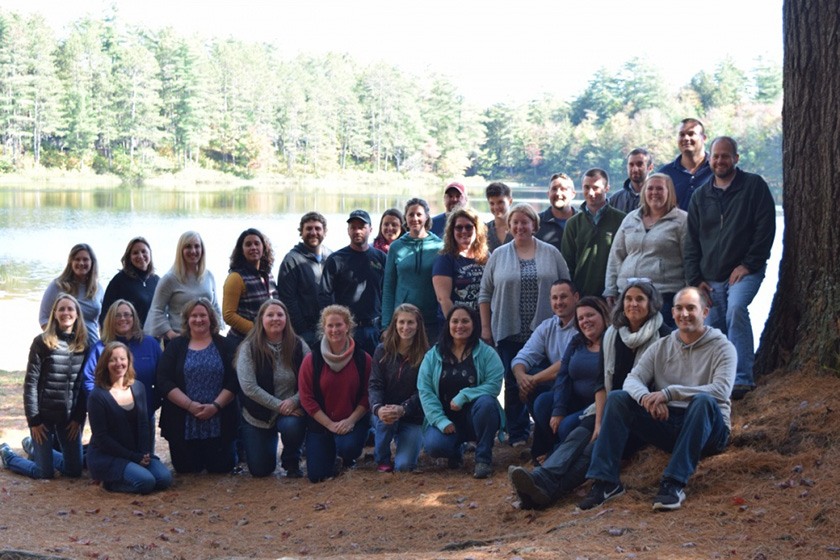 A recent LEAD NY class at a field trip to the Adirondacks.