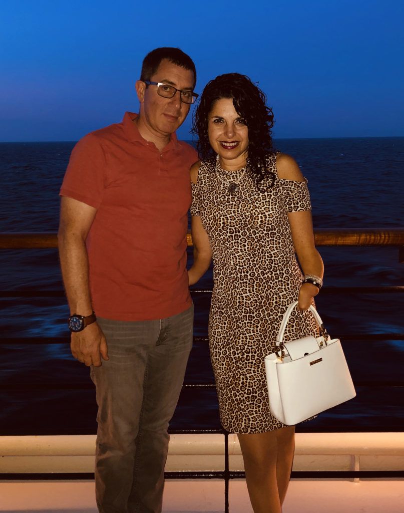 Meg and John Zucker ’88 in August 2019.