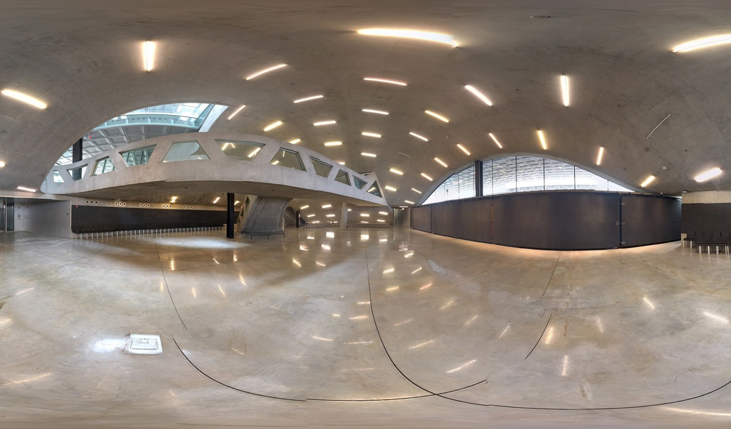 360-degree photograph of Milstein Hall