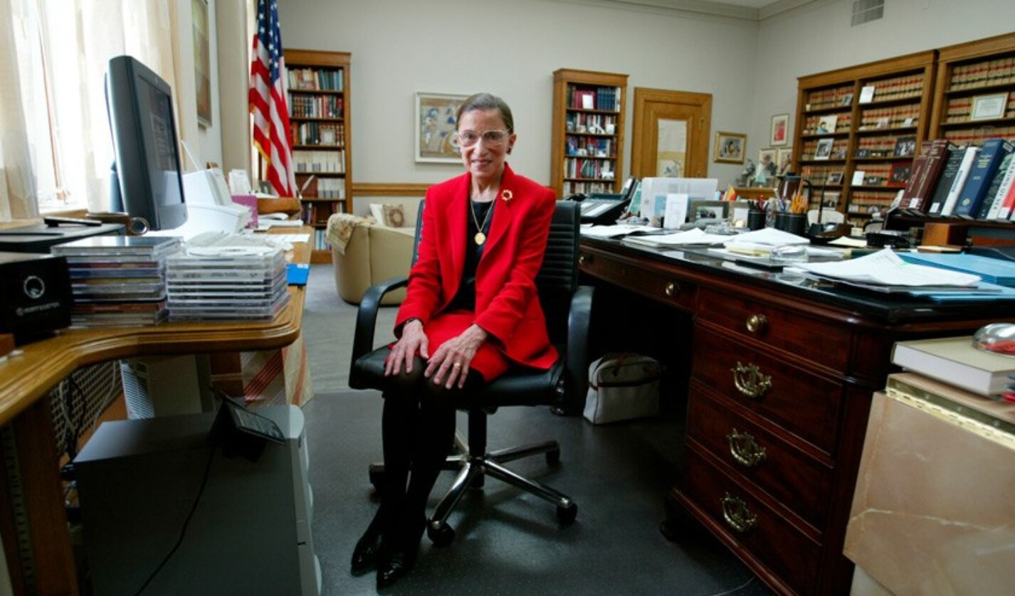 U.S. Supreme Court Justice Ruth Bader Ginsburg ’54