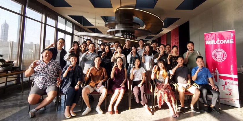 At the start of the fall 2020 semester, Cornell Hotel Society (CHS) Shanghai Chapter and the Cornell Club of Shanghai co-hosted a welcome event for Cornell School of Hotel Administration students in the region.