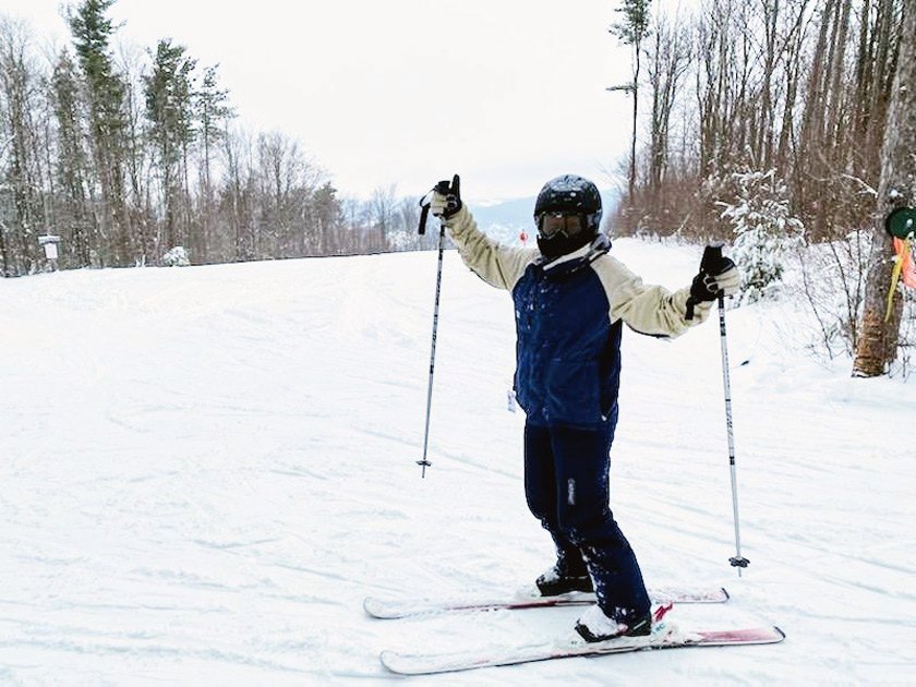 “Yay, it’s finally ski and sledding and hot cocoa season!” says Keri Johnson.