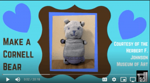 Make a Cornell bear video screenshot