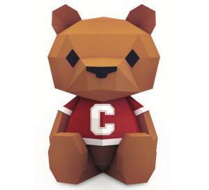 Touchdown paper toy