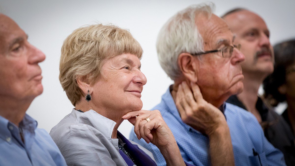 Judith Stoikov and her husband, Richard Miller