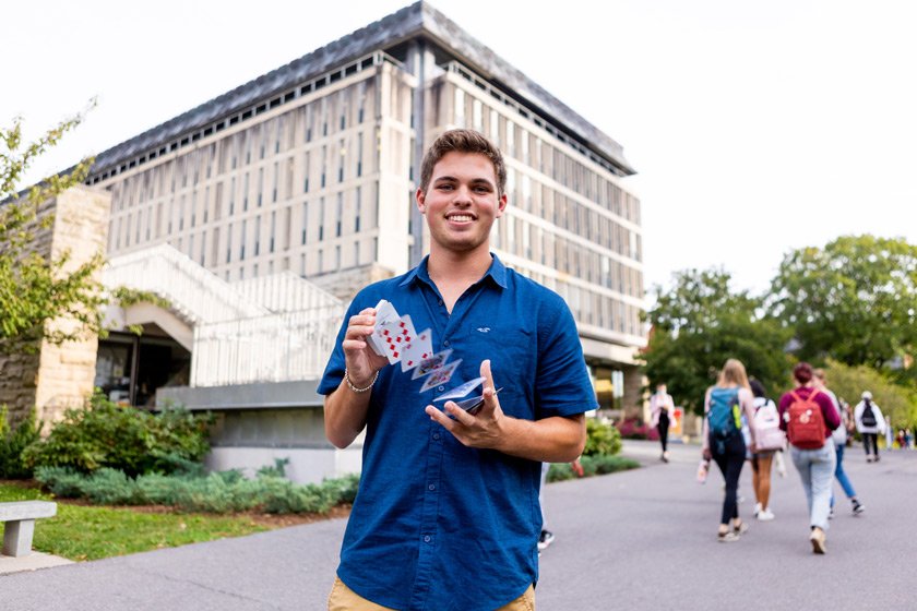 Portrait of David Frank ’24