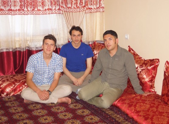 (L to R) Brothers Shafi, Shabir, and Farid in 2015