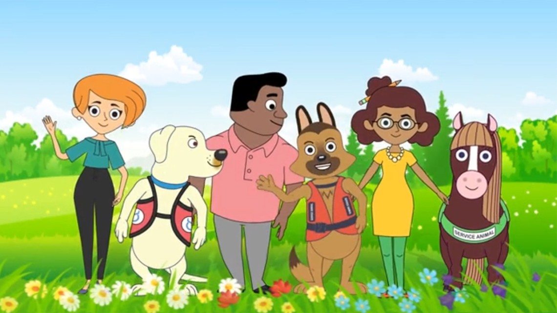 A cartoon developed by the Northeast ADA Center, in collaboration with the ILR School’s Yang-Tang Institute.