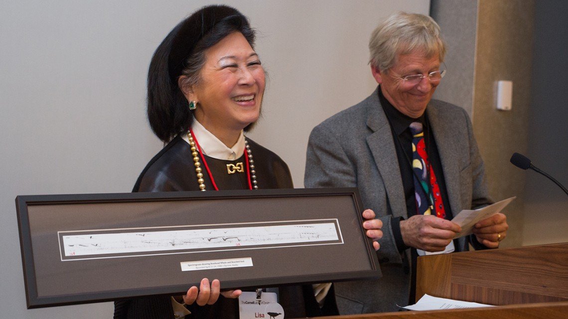 K. Lisa Yang '74 and Chris Clark