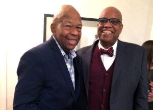 Rodney with the late Representative Elijah Cummings (D-MD)