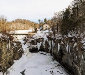 A recent photo Jordan took of Triphammer Falls when he was especially awe-struck