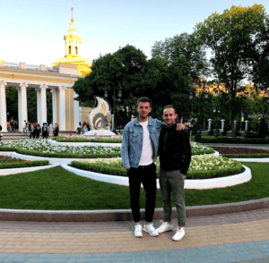 Mark and Dillon in Ukraine