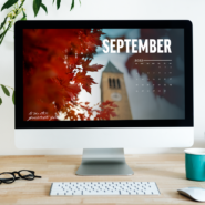 September Cornell desktop background