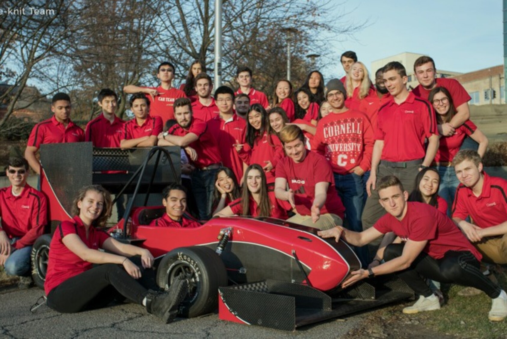 The oldest Engineering project team on campus, Cornell Racing FSAE designs, manufactures, and builds a Formula One-style racecar. The team is a nine-time world champion.