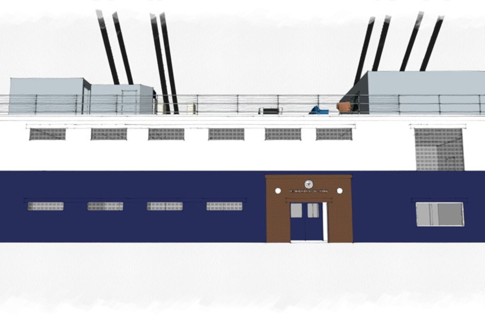 This project aims to significantly improve the Naval ROTC program's facilities in Barton Hall—called the “Topside.” The renovation will include new lockers, flooring, furniture, and railings to mimic what would be on a ship.