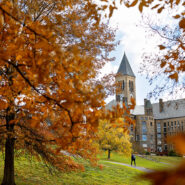 Fall on Cornell campus